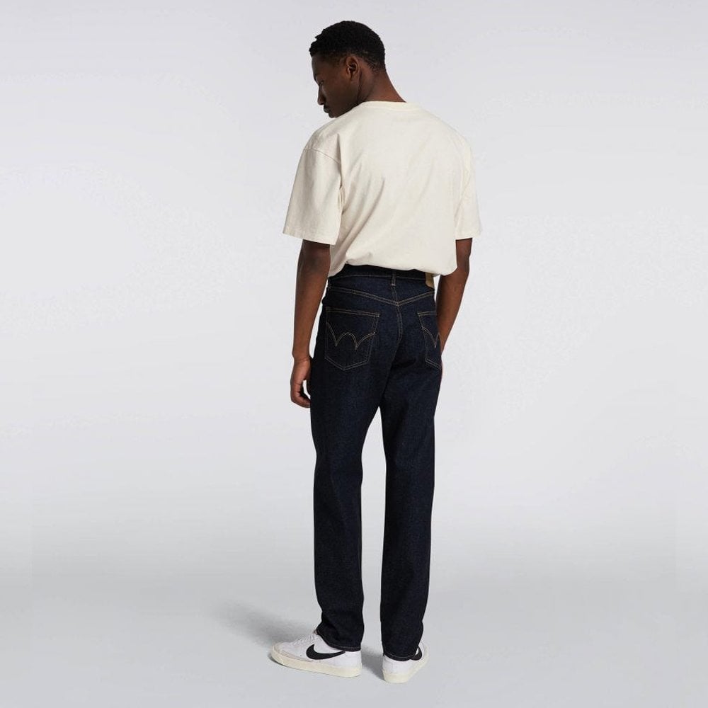 Edwin Kaihara Loose Tapered Jeans - Blue Rinsed