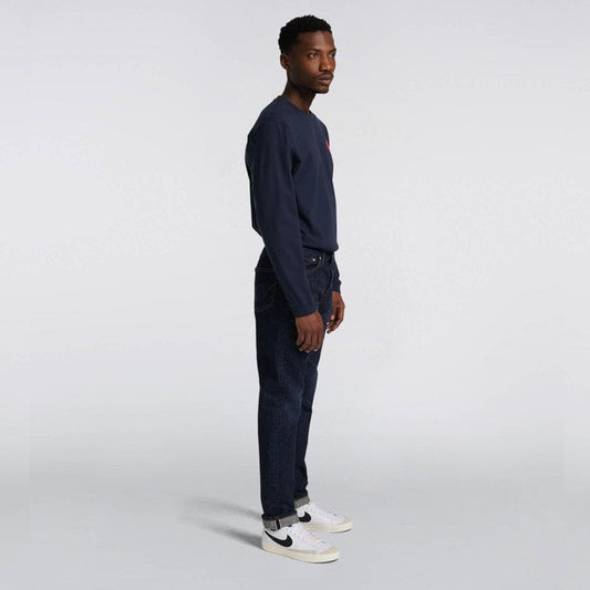 Kaihara - Slim Tapered Jeans - Dark Blue