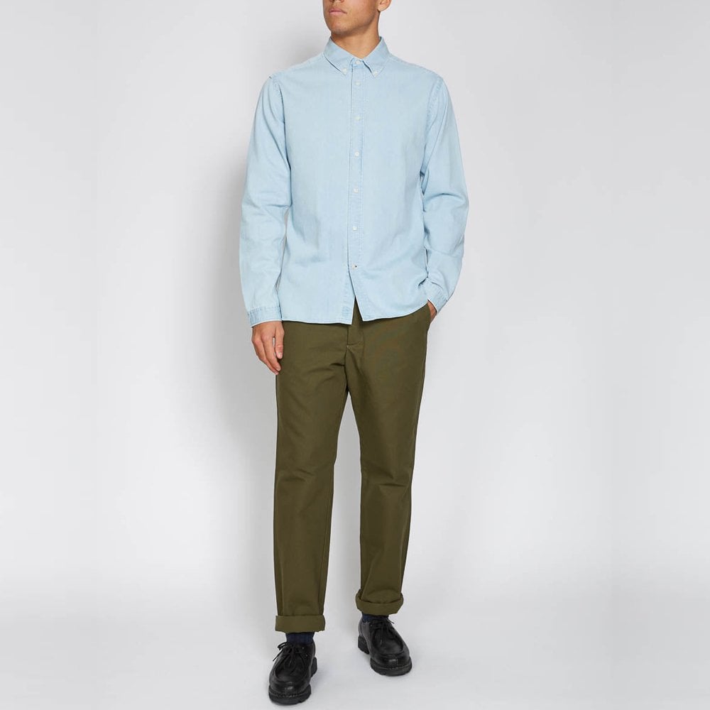 - Brook - Denim Shirt - Light Blue