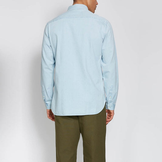 - Brook - Denim Shirt - Light Blue