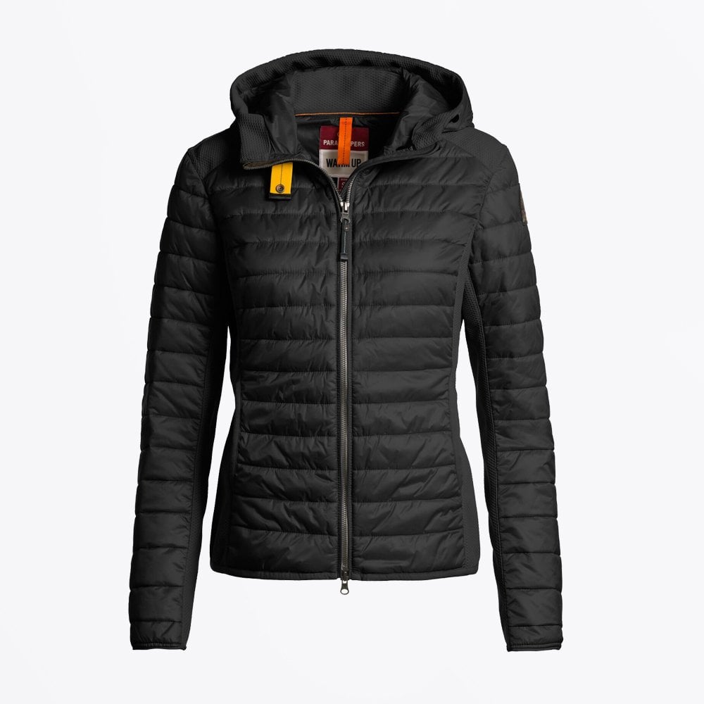 Parajumpers Kym - Light Hooded Hybrid Jacket - Black