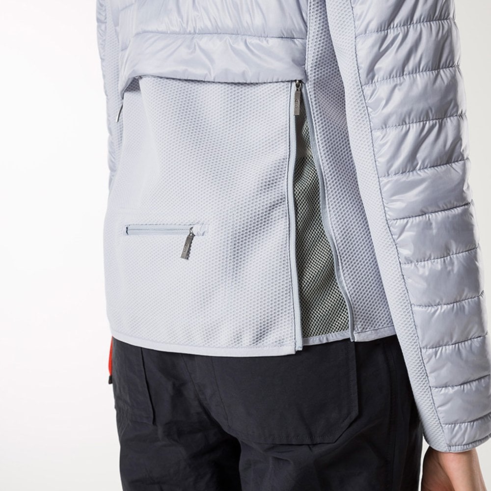 Kym - Light Hooded Hybrid Jacket - Vapour Blue