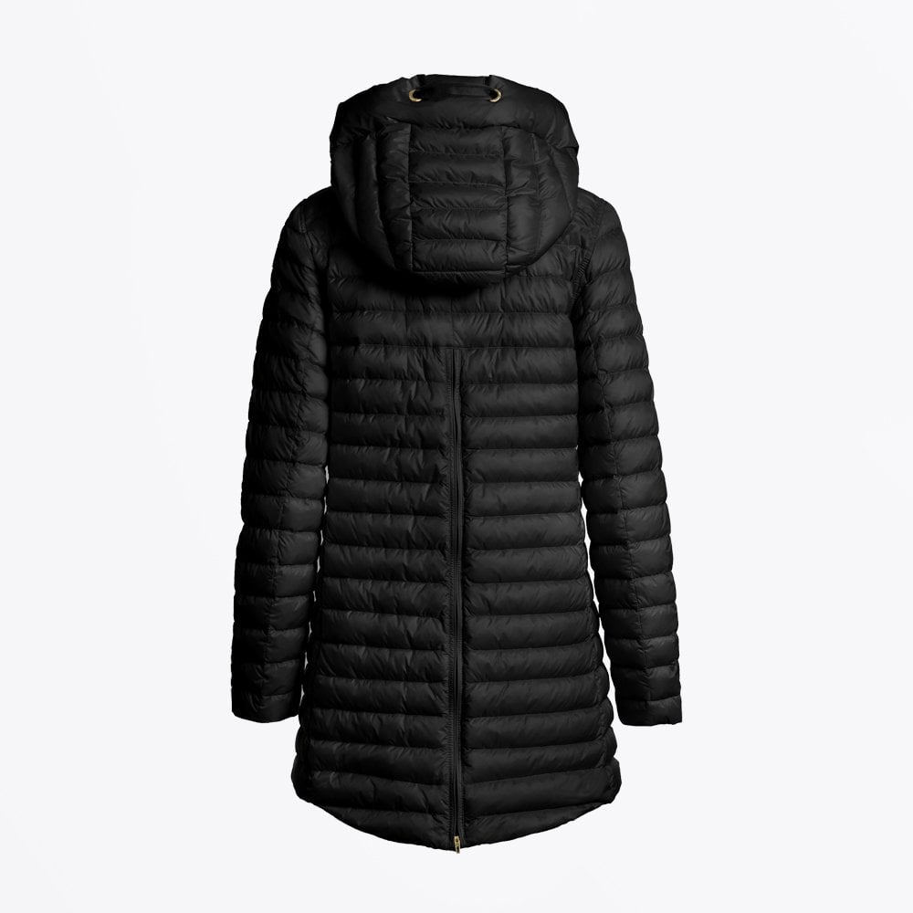 - Tessa - Hooded Puffer Jacket - Black