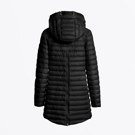 - Tessa - Hooded Puffer Jacket - Black