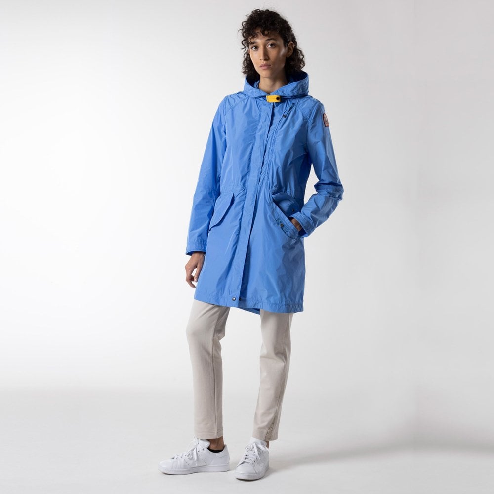 - Tank - Spring Hooded Parka - Blue
