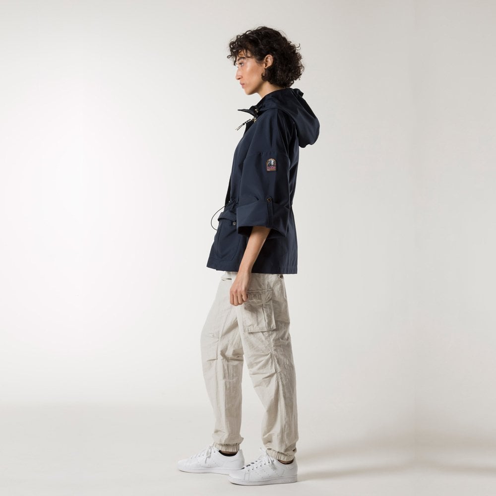 Parajumpers Hailee - Hooded Mid-Length Parka - Navy
