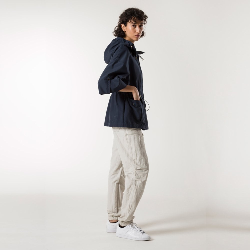 Parajumpers Hailee - Hooded Mid-Length Parka - Navy