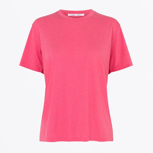 - Crew-Neck Tee - Pink
