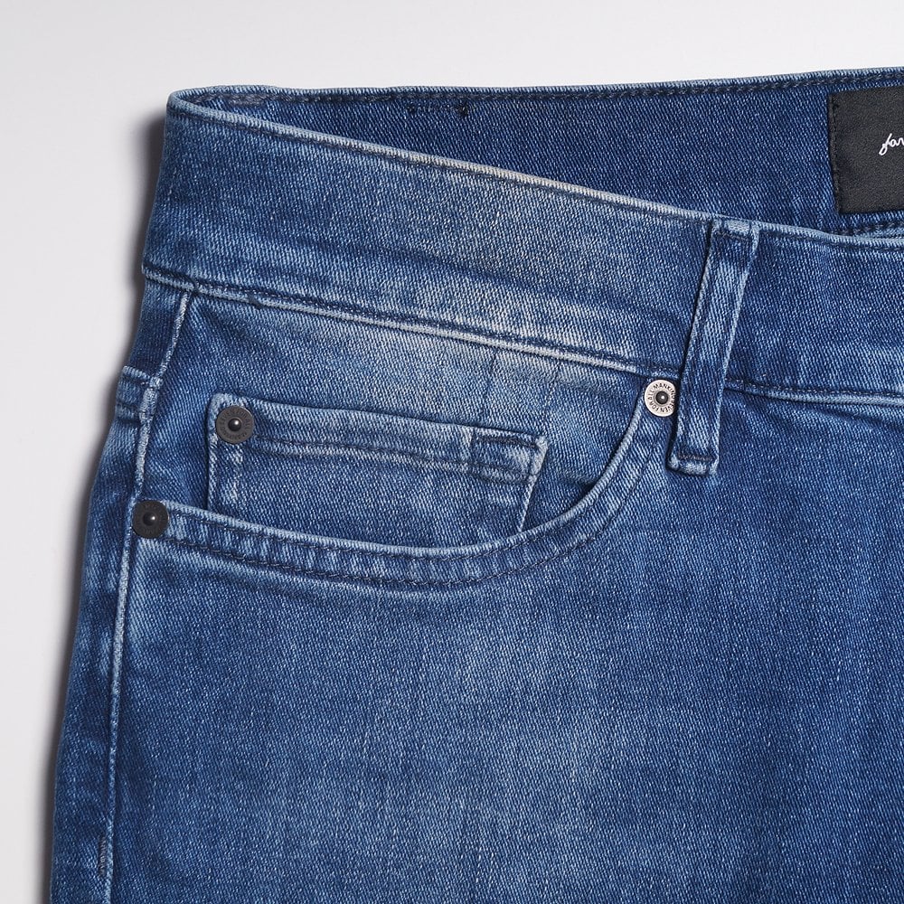 - Ronnie Stretch Jeans - Mid Blue