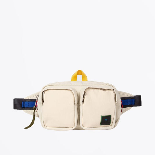 - Recycled-Polyester Bum Bag - Off-White