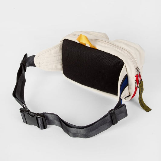 - Recycled-Polyester Bum Bag - Off-White
