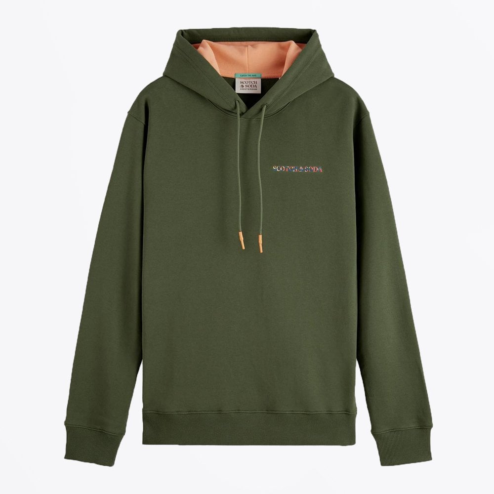 Scotch Logo Hoodie - Green