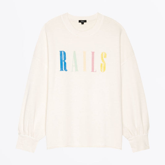 - Rails Signature Sweatshirt - Ivory