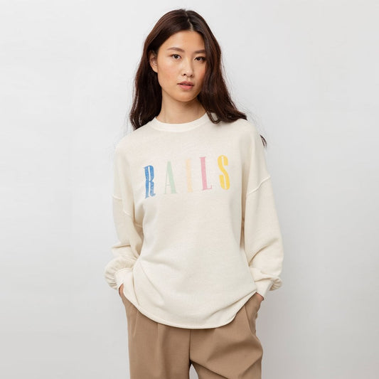 - Rails Signature Sweatshirt - Ivory