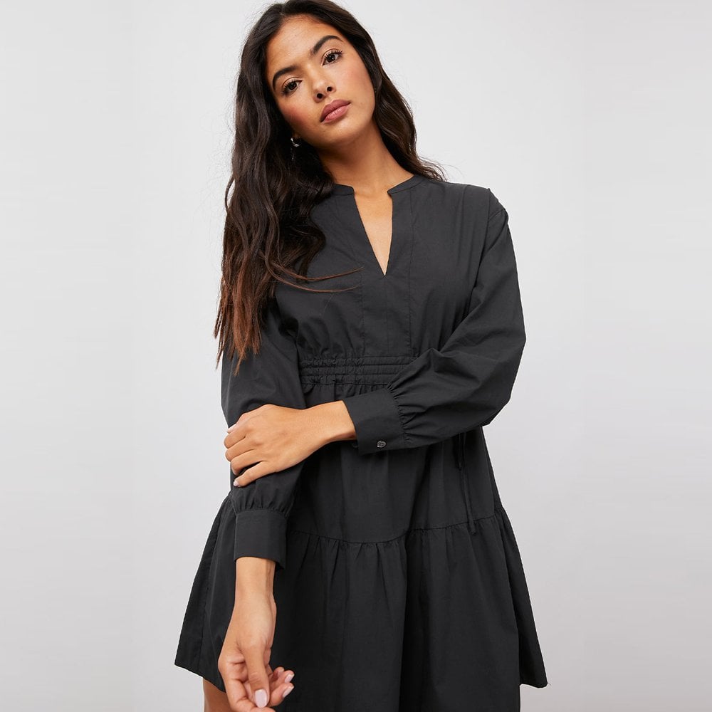 Rails Ivy Cotton Mini Dress - Black