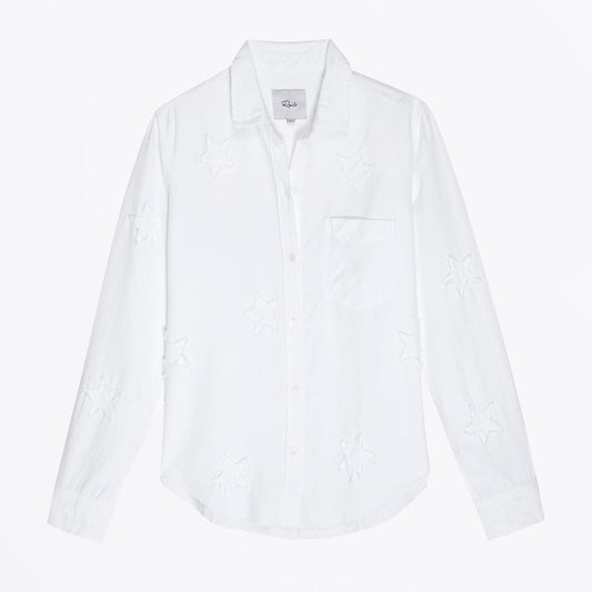 Ingrid Star Shirt - White