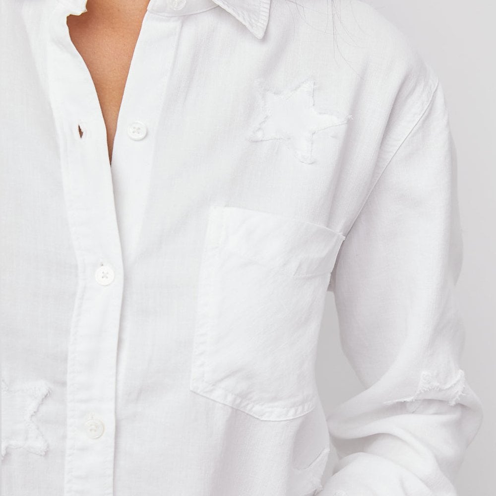 Ingrid Star Shirt - White