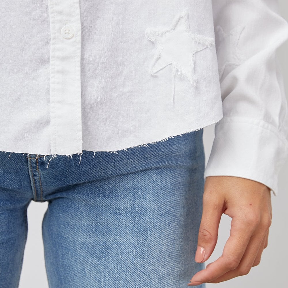 Rails Ingrid Star Shirt - White