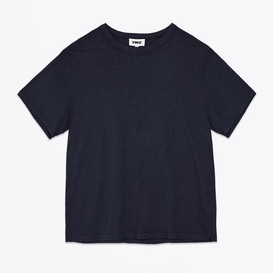 - Cotton Slub Jersey T-Shirt - Navy