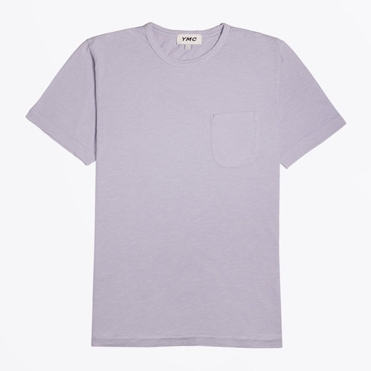 - Cotton Pocket T-Shirt - Lilac