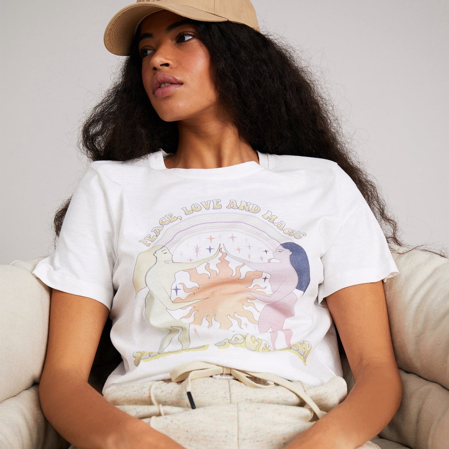 - Culla - Graphic T-Shirt - White