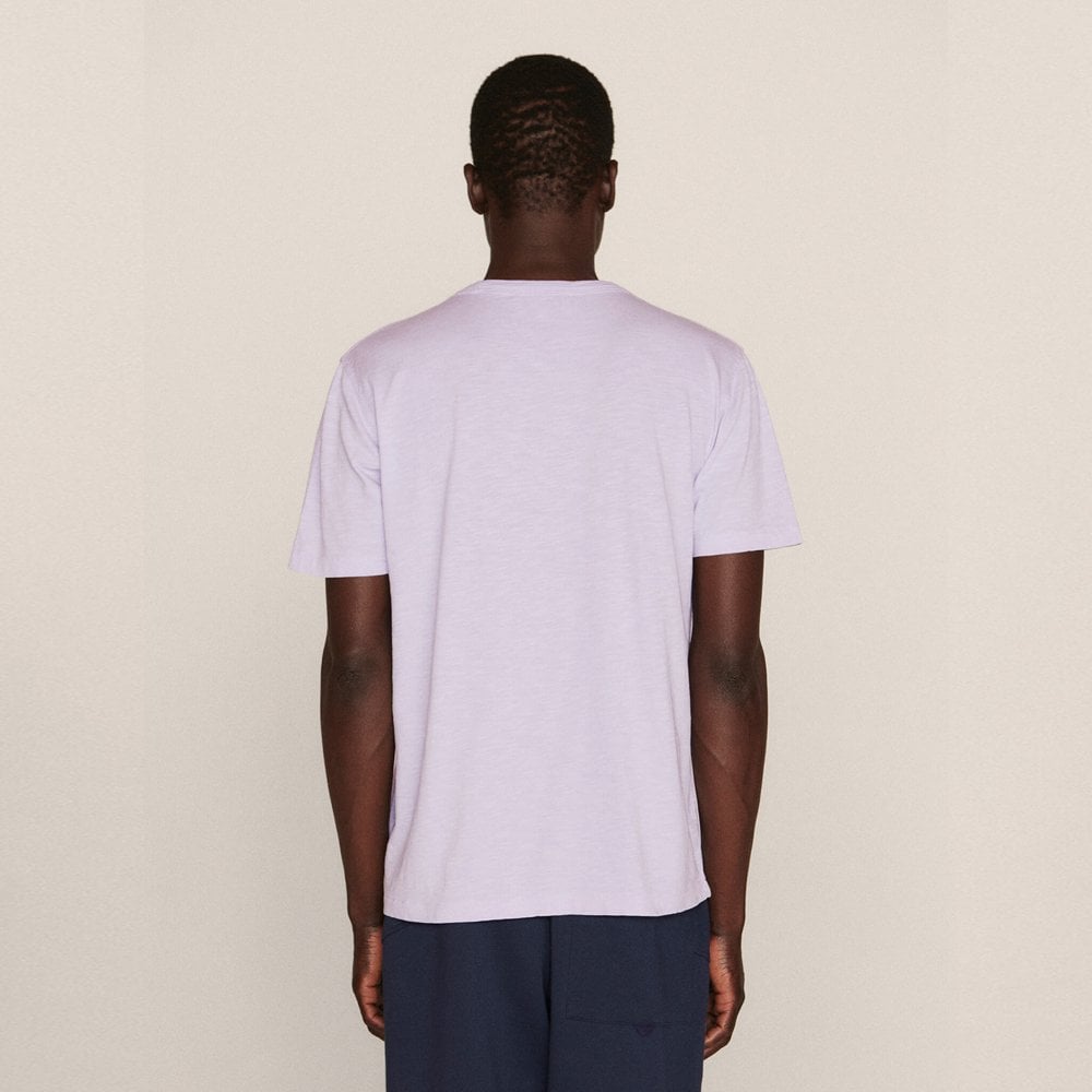 - Cotton Pocket T-Shirt - Lilac