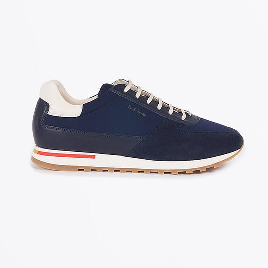 Eco Leather 'Velo' Sneakers - Navy