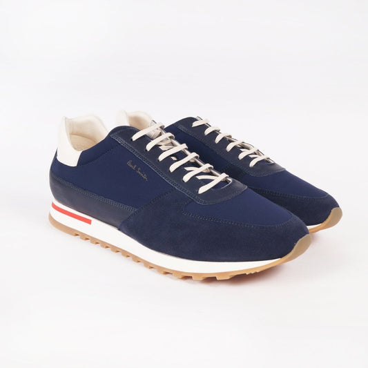 Eco Leather 'Velo' Sneakers - Navy