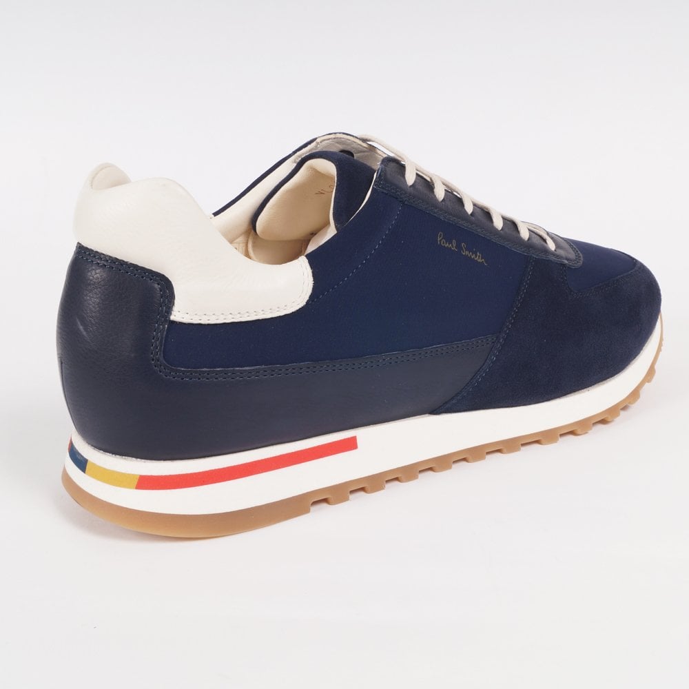 Eco Leather 'Velo' Sneakers - Navy