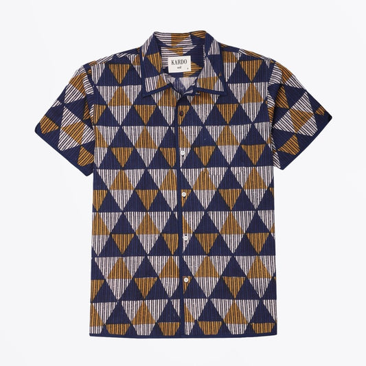 - Chintan Short Sleeve Print Shirt - Multi