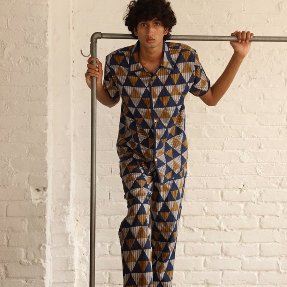 - Chintan Short Sleeve Print Shirt - Multi