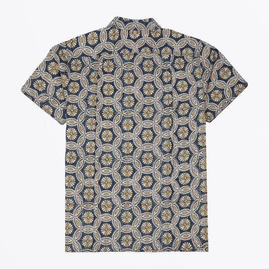 - Chintan Geometric Print - Blue