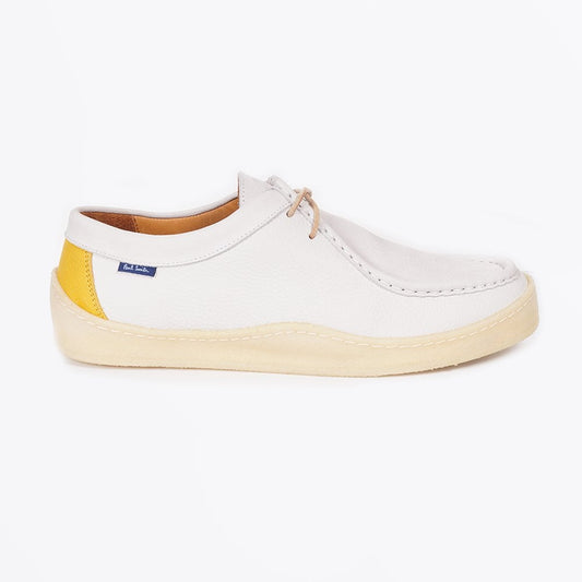 - Pebble Suede Leather Moccasin - Off-White