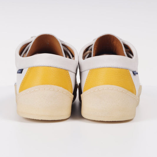 - Pebble Suede Leather Moccasin - Off-White