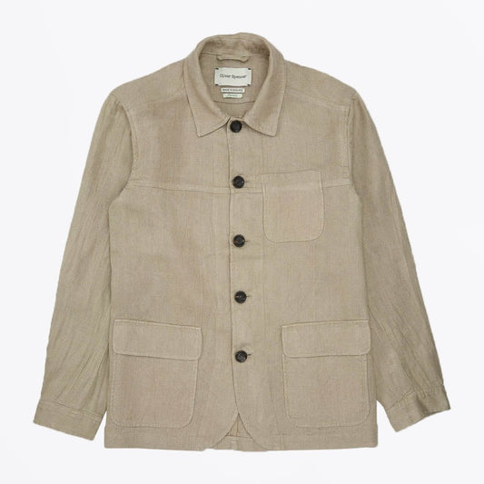 Linen Jacket - Beige