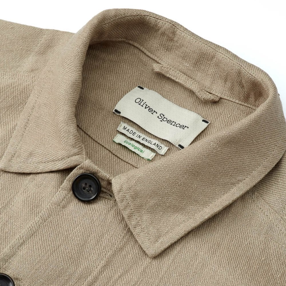 Linen Jacket - Beige