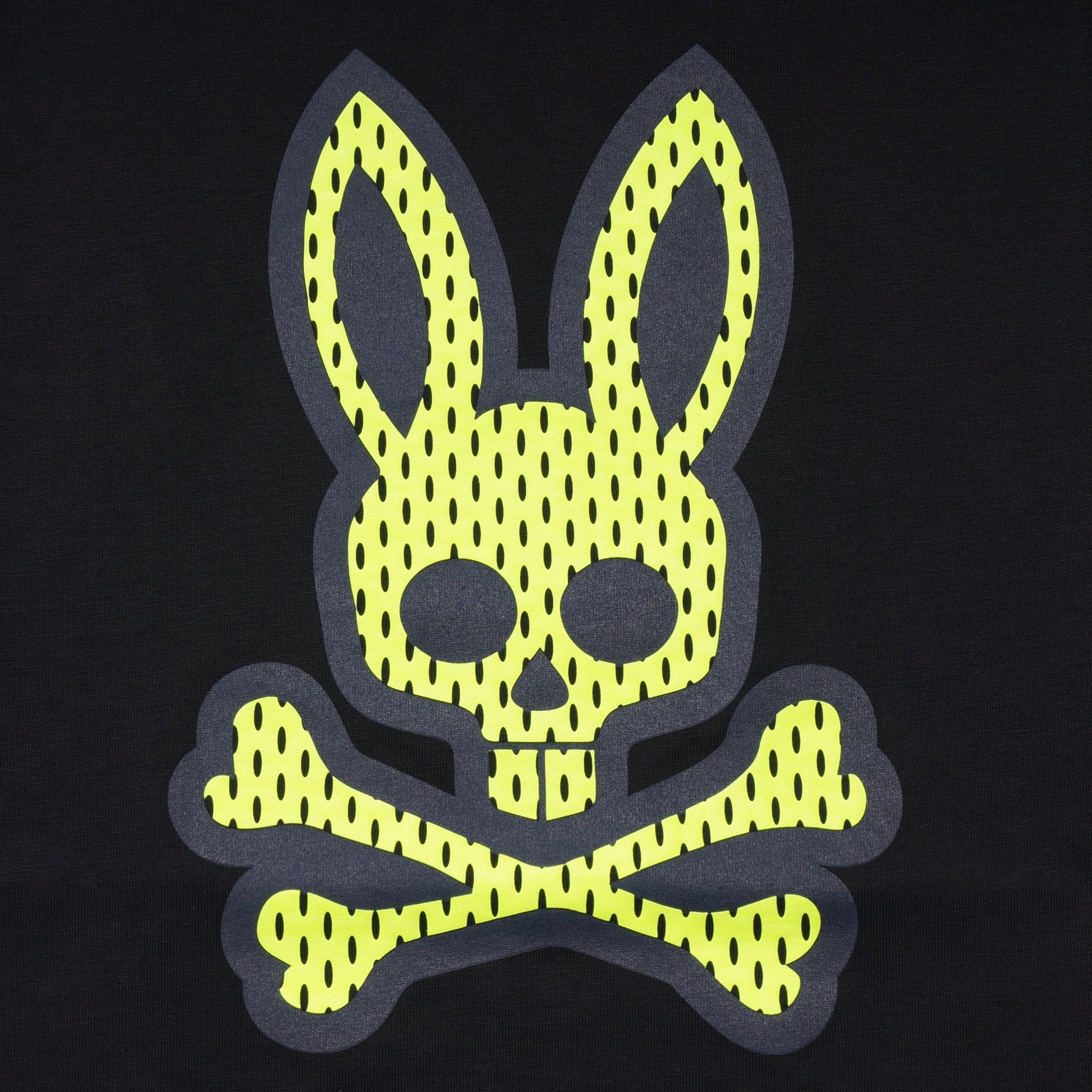 Psycho Jordan - Mesh Logo T-Shirt - Black