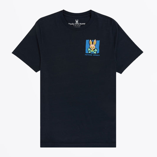 - Cotton Logo T-Shirt - Navy