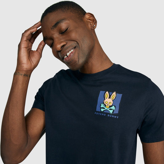 - Cotton Logo T-Shirt - Navy