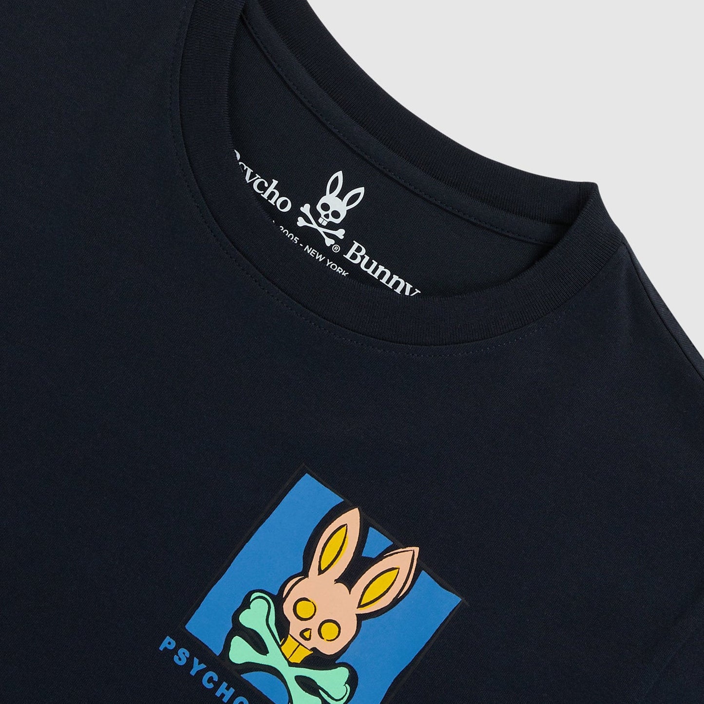 - Cotton Logo T-Shirt - Navy