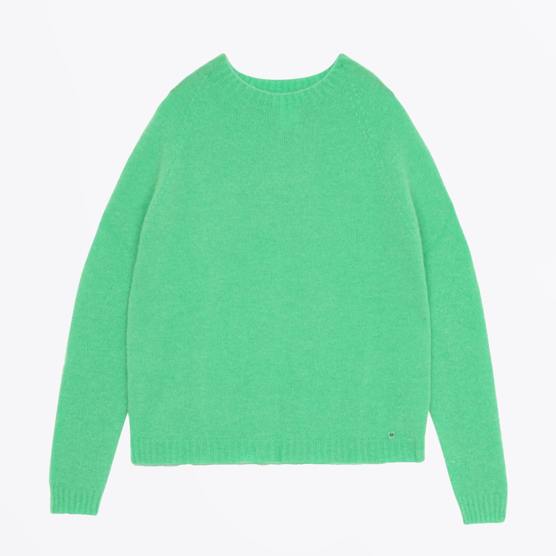 Ottod'Ame Mohair Blend Pullover - Green