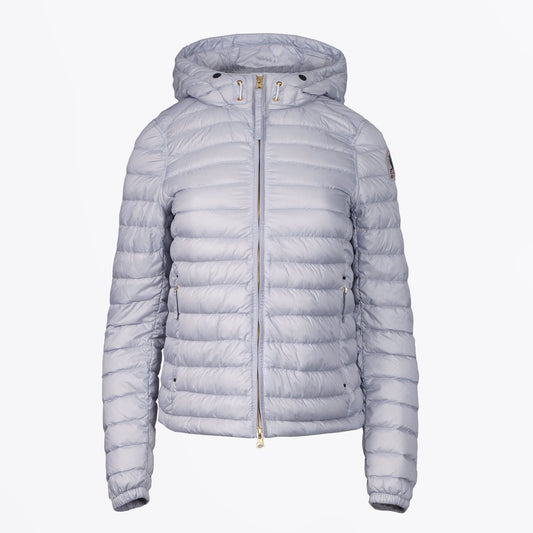- Suiren - Light Hooded Down Jacket - Vapour Blue