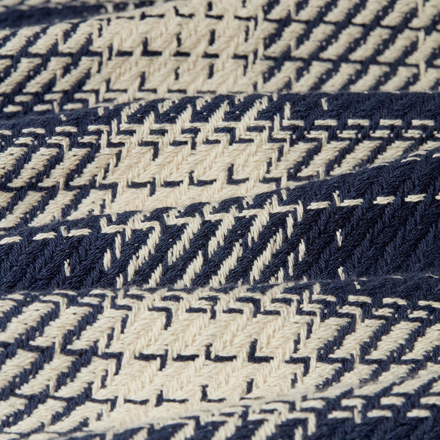 - Whiting - Plaid Overshirt - Navy/White