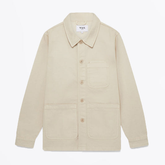 - Chet - Organic Cotton Jacket - Beige