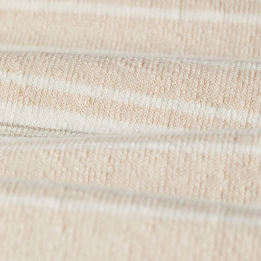 - Dean - Organic Cotton Stripe T-Shirt - Pink/White