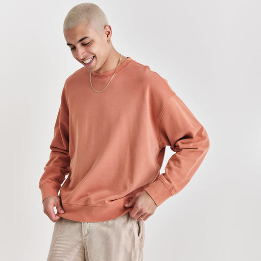 - Zen - Oversized Sweatshirt - Rust