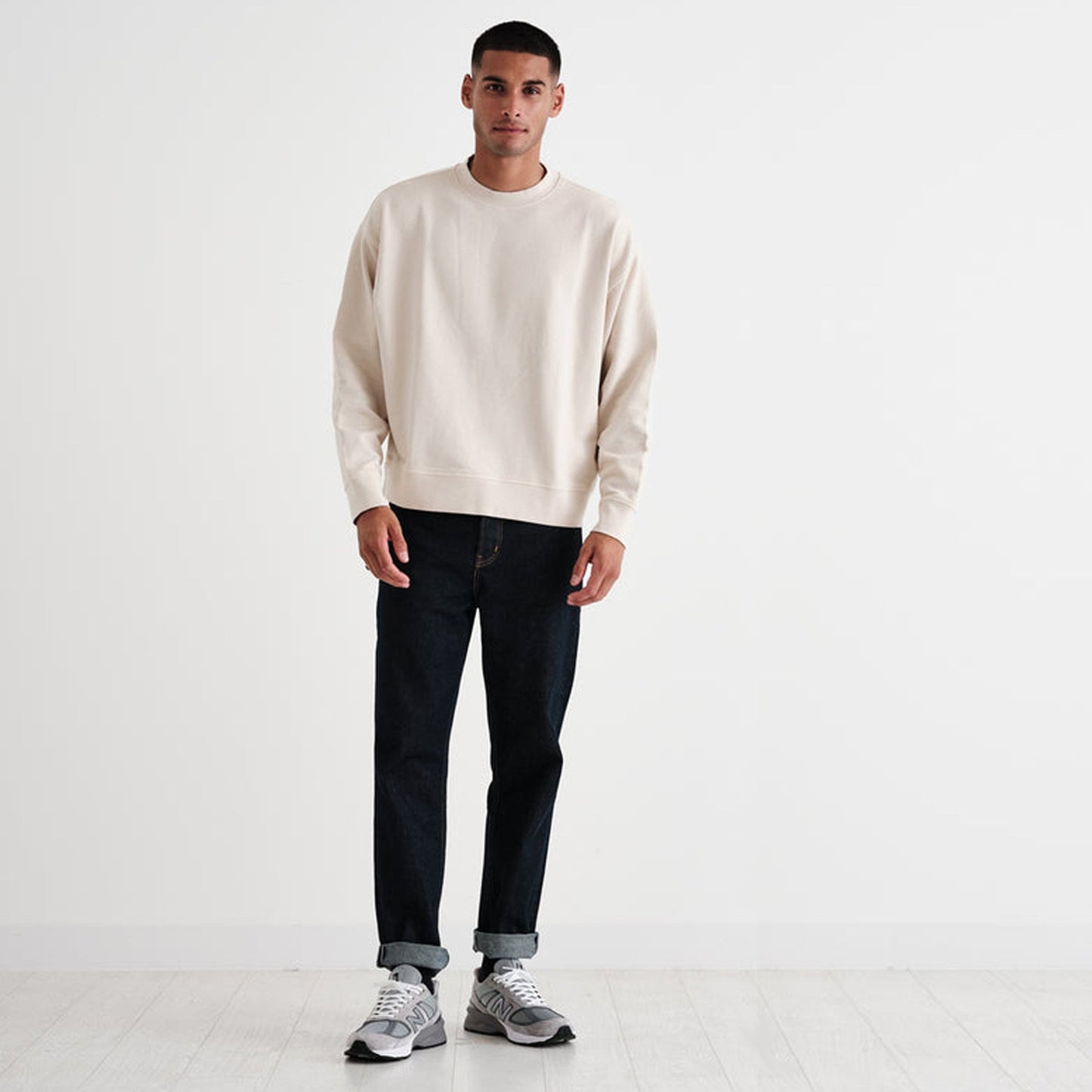 Zen - Oversized Sweatshirt - Ecru