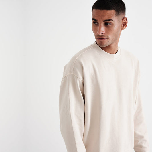 Zen - Oversized Sweatshirt - Ecru