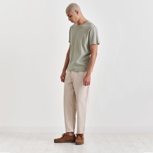 - Reid - Cotton T-Shirt - Light Green