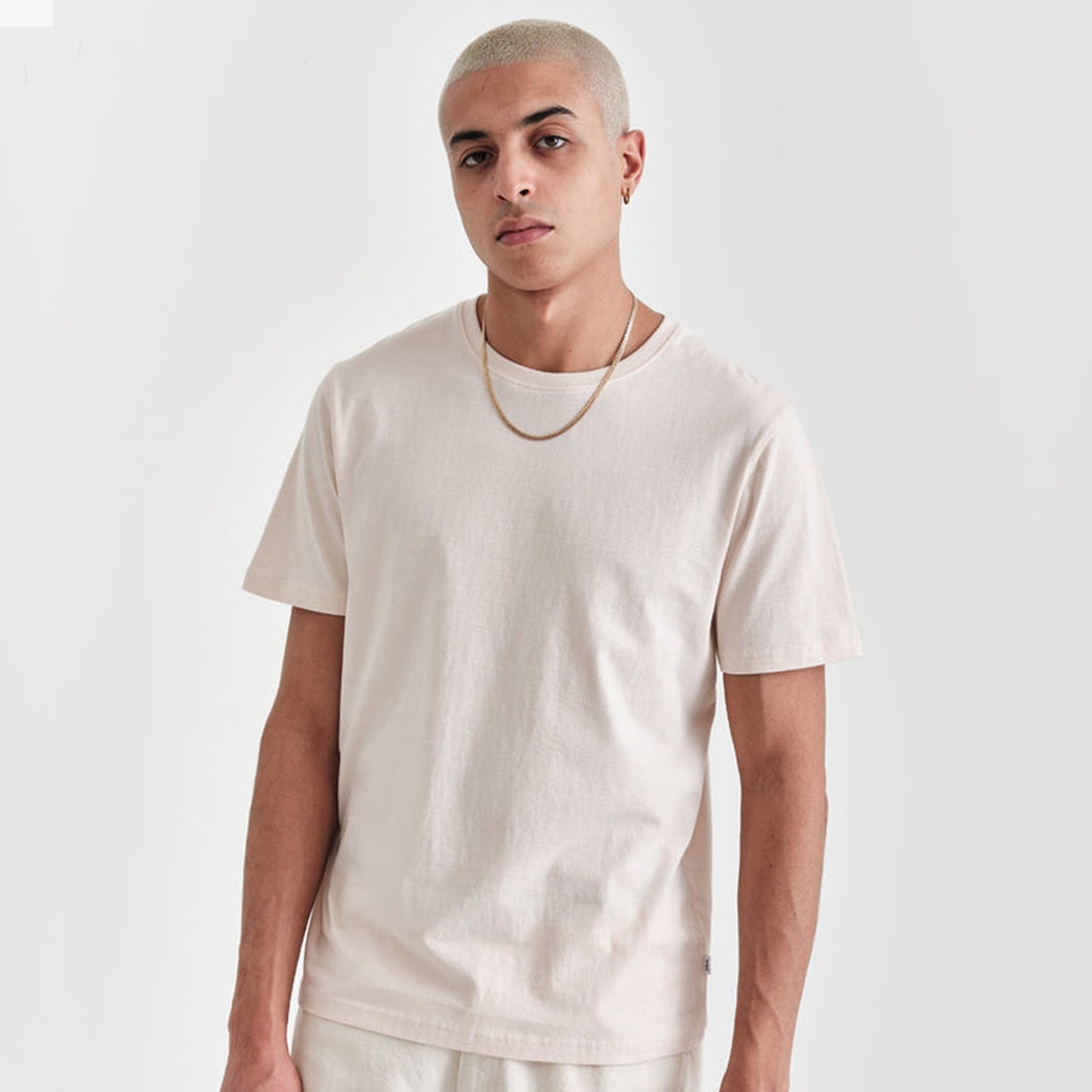 - Reid - Cotton T-Shirt - Light Pink